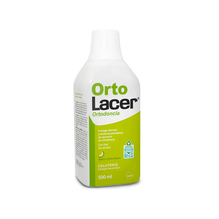 Orto Lacer Colutorio Sabor Lima Fresca 500ml