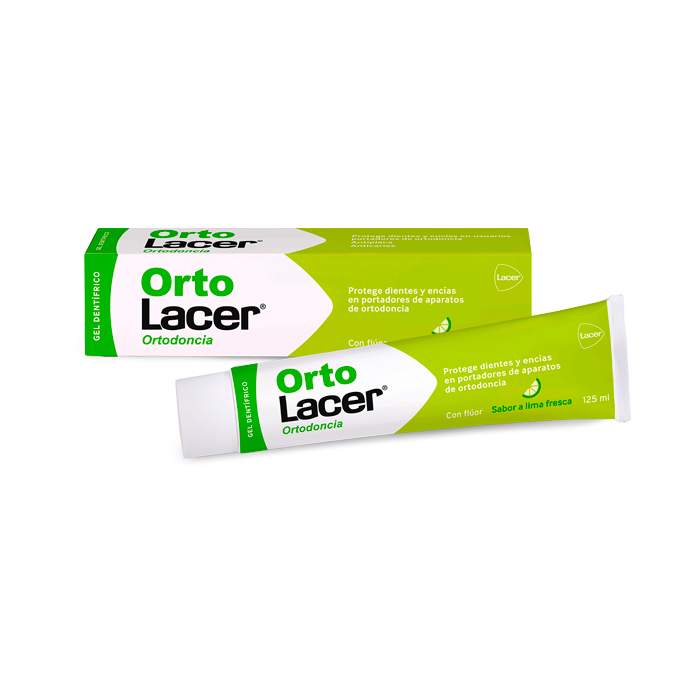 Orto Lacer Gel Dentífrico Lima Fresca 125ml