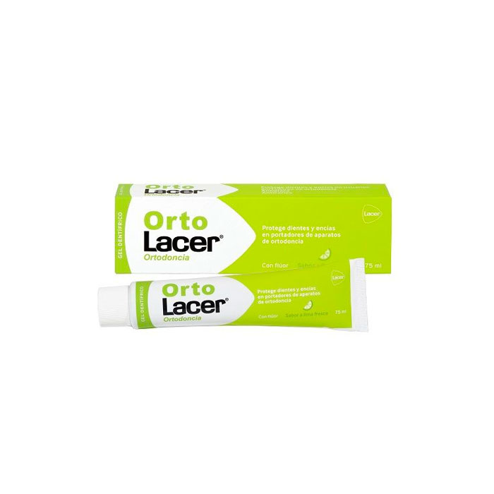Orto Lacer Gel Dentífrico Lima Fresca 75ml