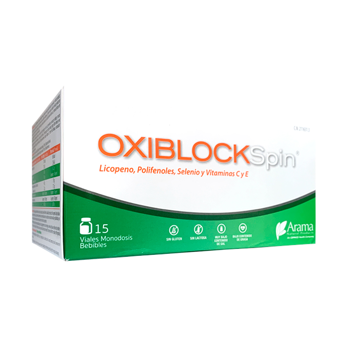 Oxiblock Spin 15 Viales