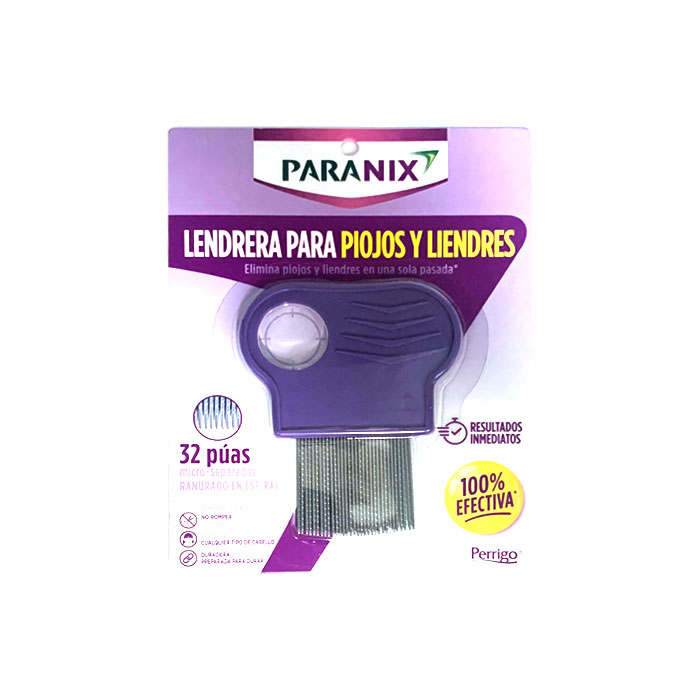 Paranix Lendrera Para Piojos y Liendres