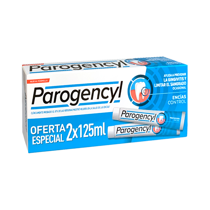Parogencyl Control Pasta Encías Duplo 125ml + 125ml