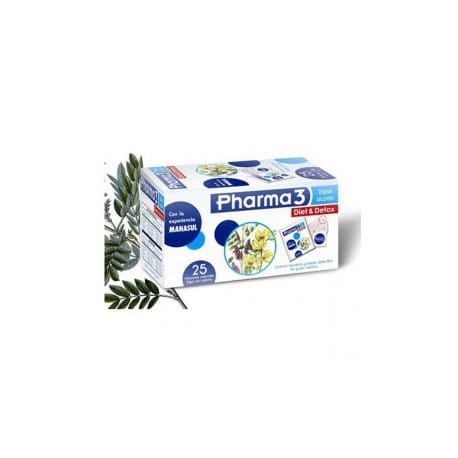 Pharma 3 Diet&detox 25 Bolsitas