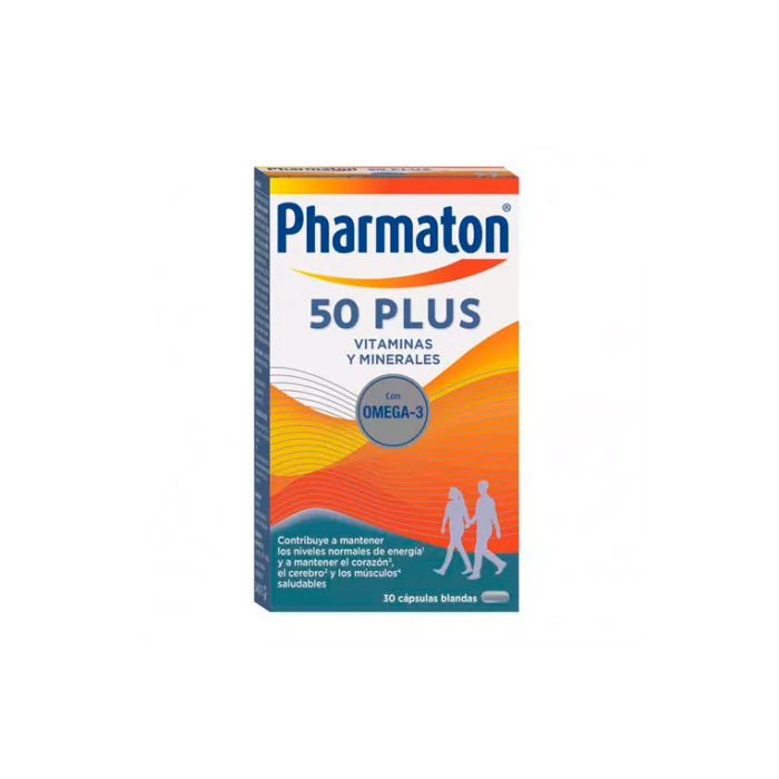 Pharmaton 50 Plus 30 Cápsulas