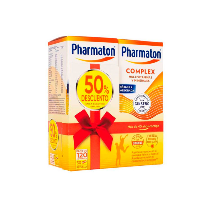 Pharmaton Complex Duplo 60 + 60 Comprimidos