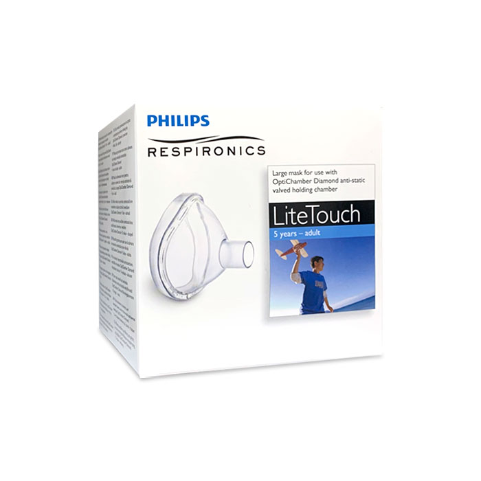 Philips Respironics Litetouch Mascarilla Adultos Para Cámara Optichamber Diamond