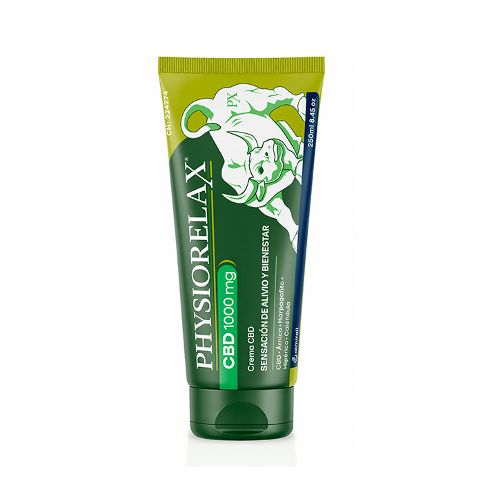 Physiorelax Cbd 1000 mg Crema de Masaje 250ml