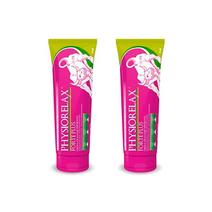 Physiorelax Crema Forte Plus Duplo 75ml + 75ml