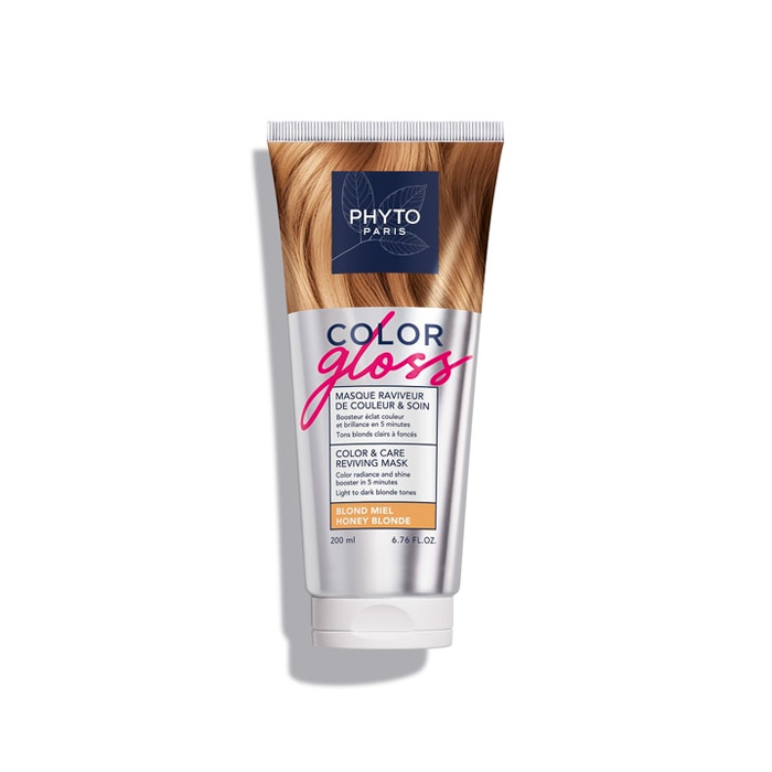 Phyto Color Gloss Mascarilla Reavivadora de Color y Tratamiento Rubio Miel 200ml