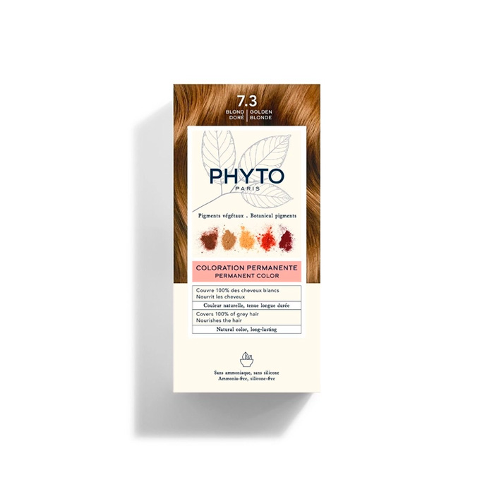 Phytocolor Kit de Coloración 7.3 Rubio Dorado