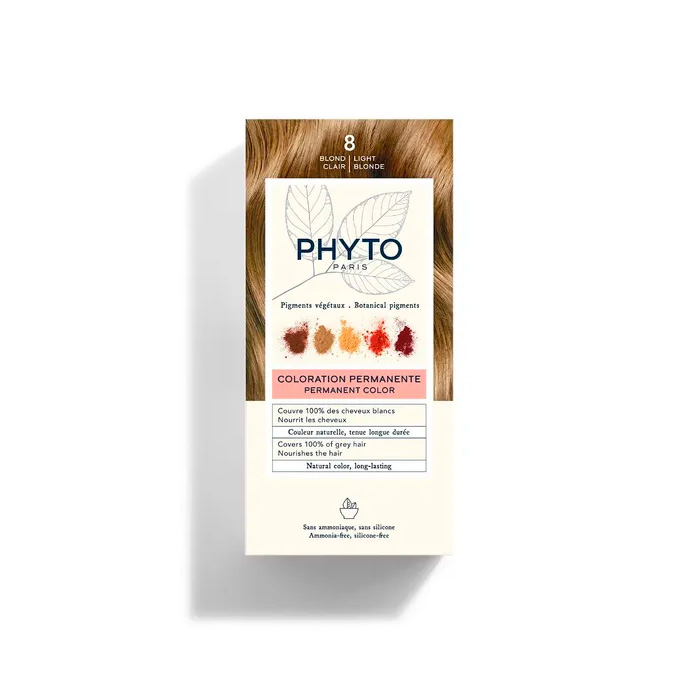 Phytocolor Kit de Coloración 8 Rubio Claro
