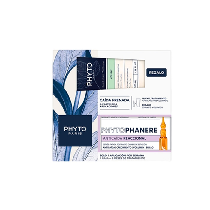 Phytophanere Pack Tratamiento Anticaída Reaccional + Champú Volumen 100ml