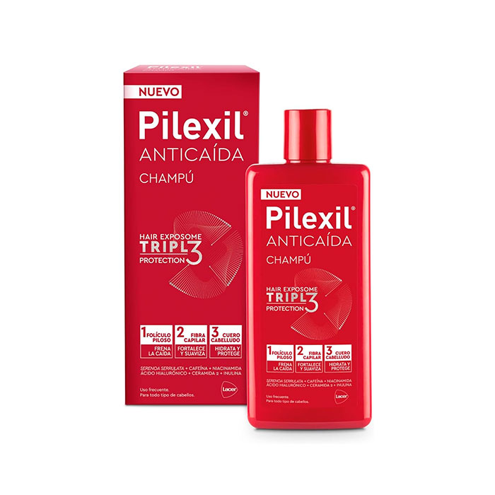 Pilexil Champú Anticaída Tripl3 Protection 275ml