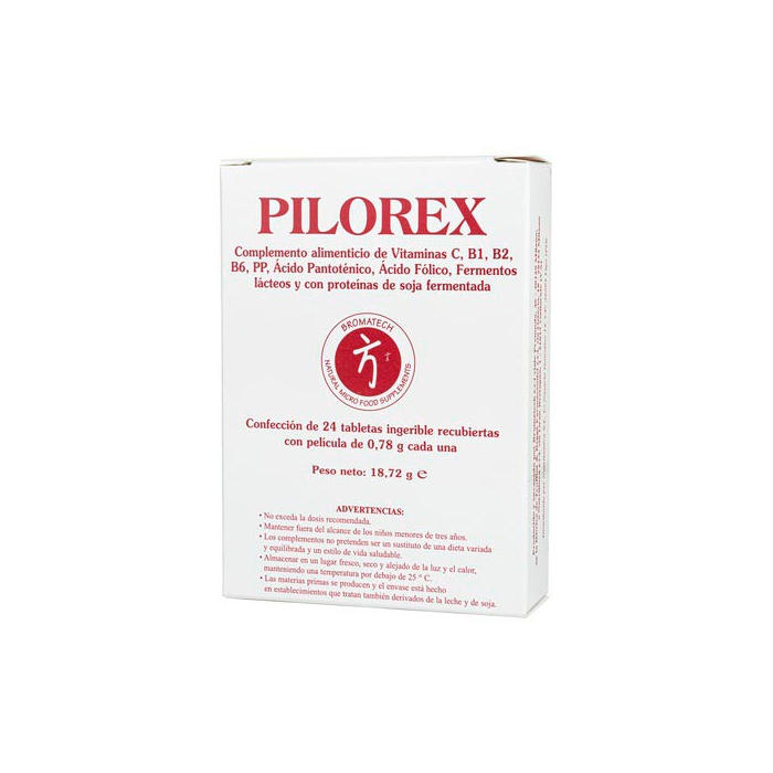 Pilorex 24 Tabletas