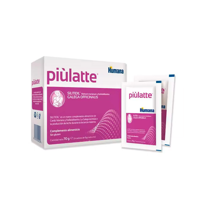 Piulatte 14 Sobres Sabor Mango