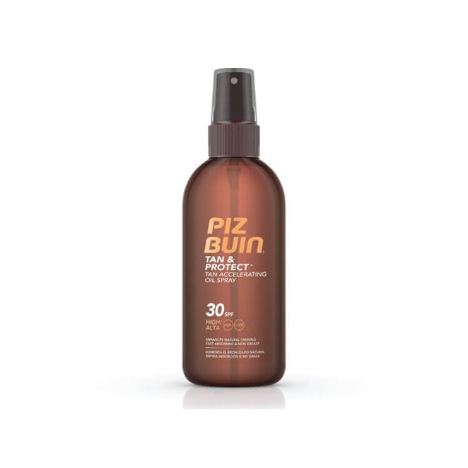 Piz Buin Tan & Protect Aceite en Spray Acelerador Del Bronceado Spf30 150ml