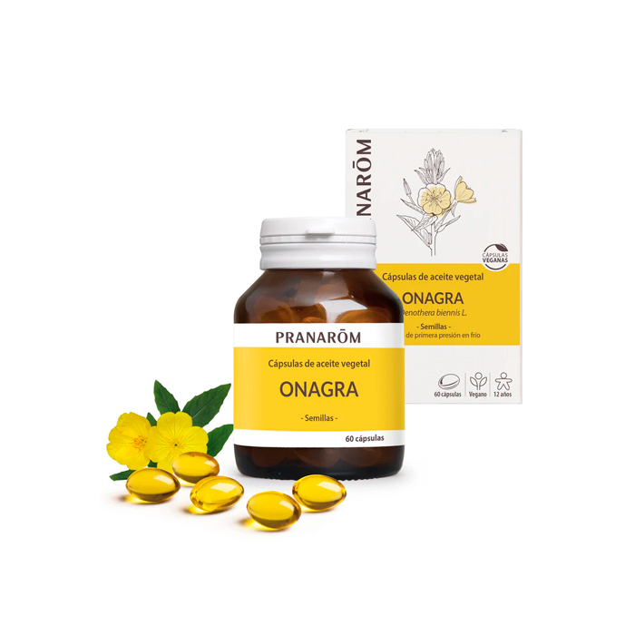 Pranarom Aceites Vegetales Onagra 60 Cápsulas