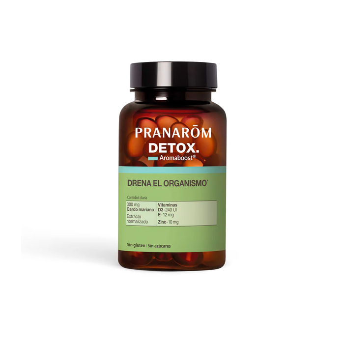 Pranarom Aromaboost Detox 60 Cápsulas