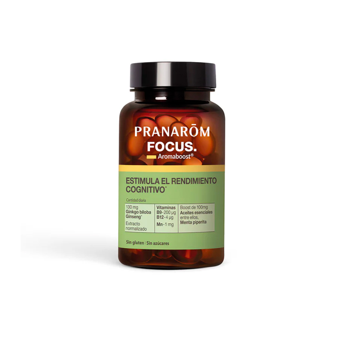 Pranarom Aromaboost Focus 60 Cápsulas