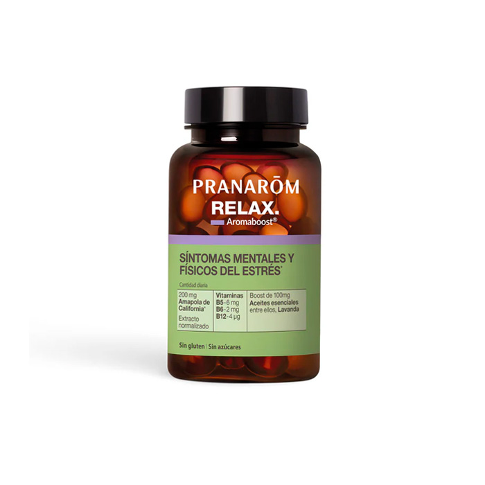 Pranarom Aromaboost Relax 60 Cápsulas