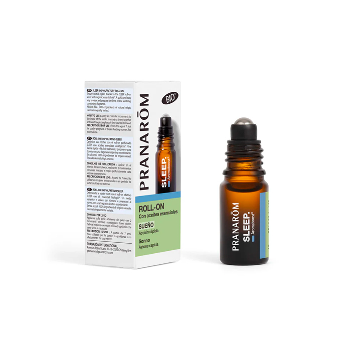 Pranarom Aromaboost Sleep Roll-on Sueño con Aceites Esenciales Bio 5ml