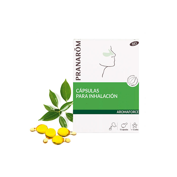 Pranarom Aromaforce Cápsulas Inhalación Bio 15 Cápsulas