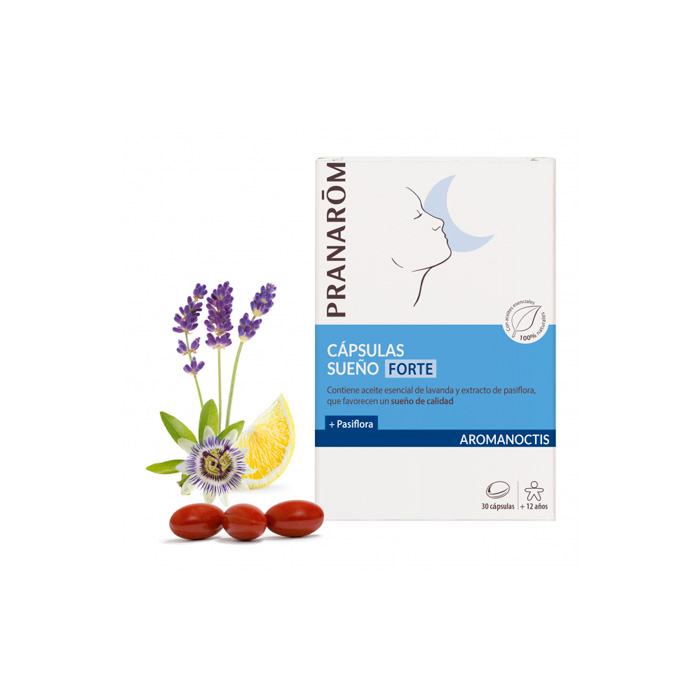Pranarom Aromanoctis Cápsulas Sueño Forte 30 Cápsulas