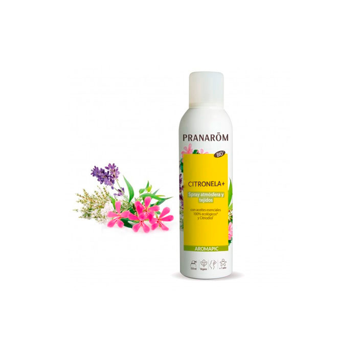 Pranarom Aromapic Spray Atmósfera y Tejidos Citronela+ 150ml