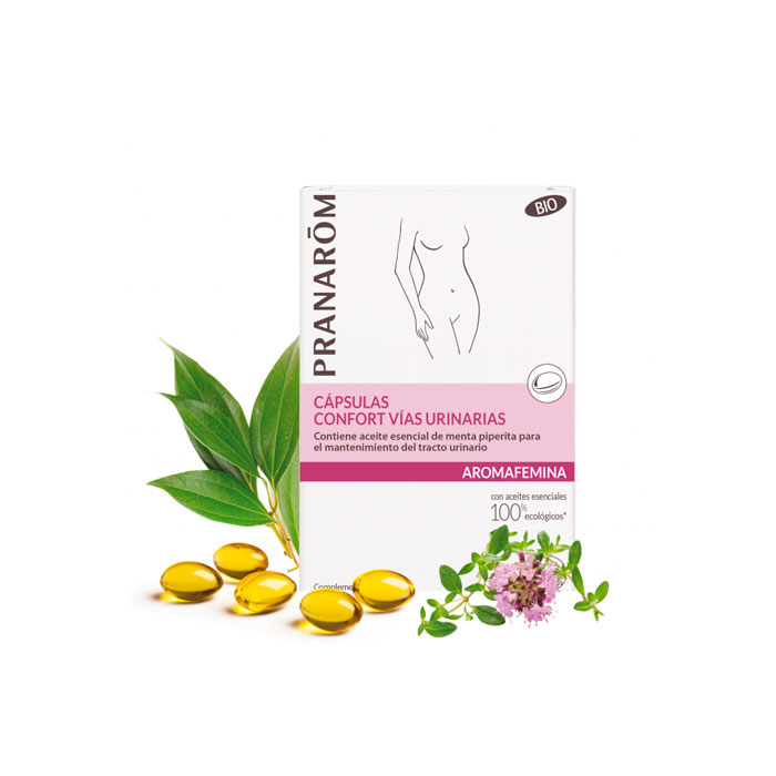 Pranarom Aromafemina Cápsulas Confort Vías Urinarias 30 Cápsulas