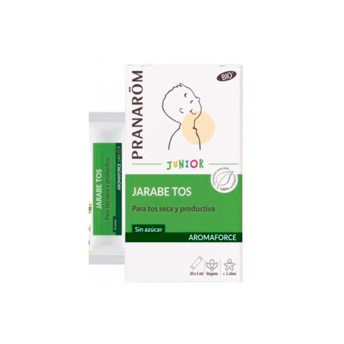 Pranarom Aromaforce Jarabe Tos Junior 20 Sobres