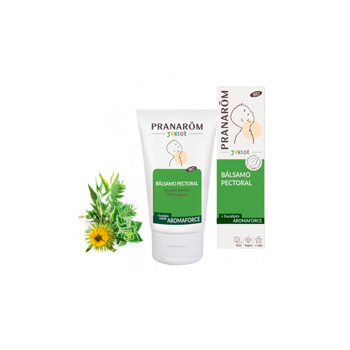 Pranarom Junior Aromaforce Bálsamo Pectoral 50ml