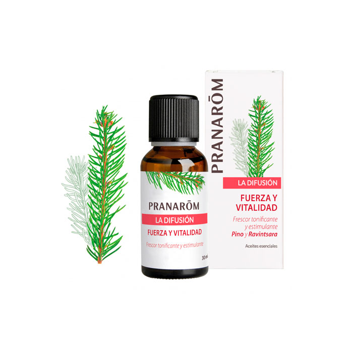 Pranarom la Difusión Fuerza y Vitalidad 30ml