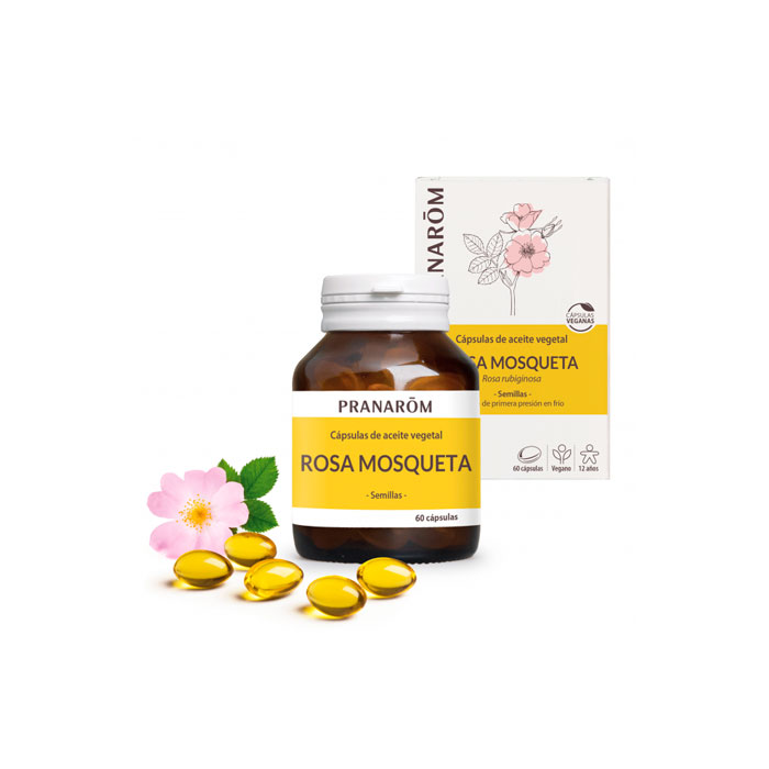 Pranarom Rosa Mosqueta 60 Cápsulas