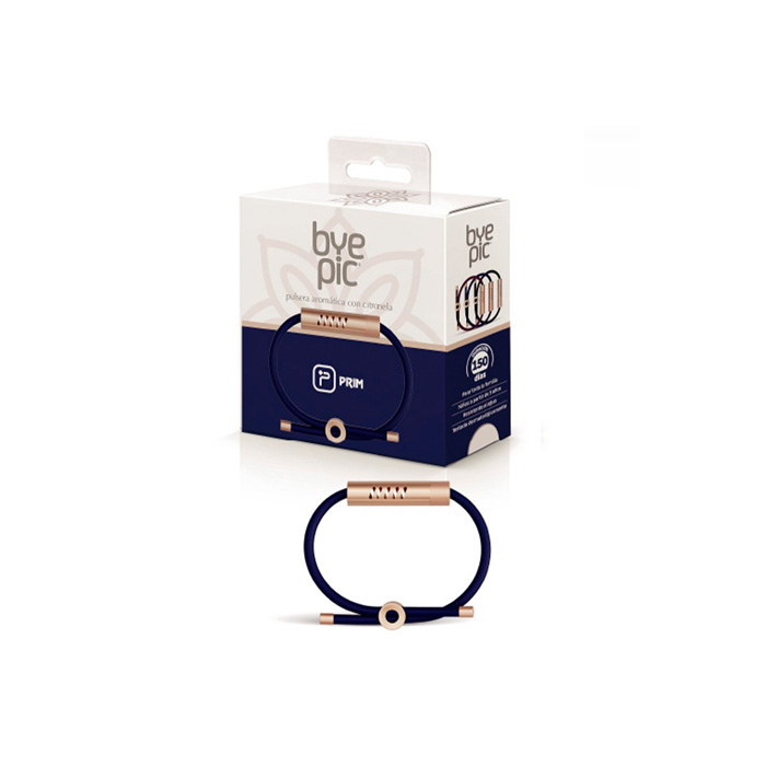Prim Bye Pic Pulsera Aromática Cordón Azul con Citronela Adulto