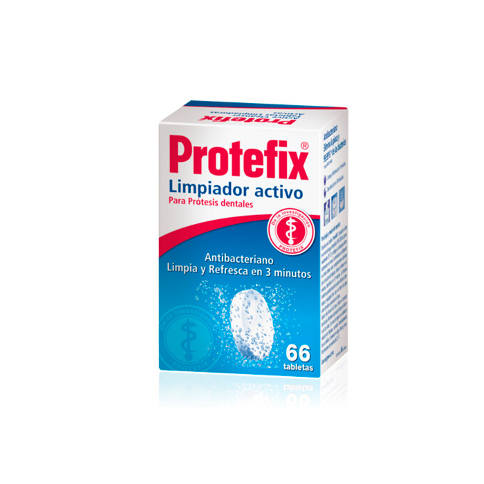 Protefix Limpiador Activo Antibacteriano 66 Tabletas