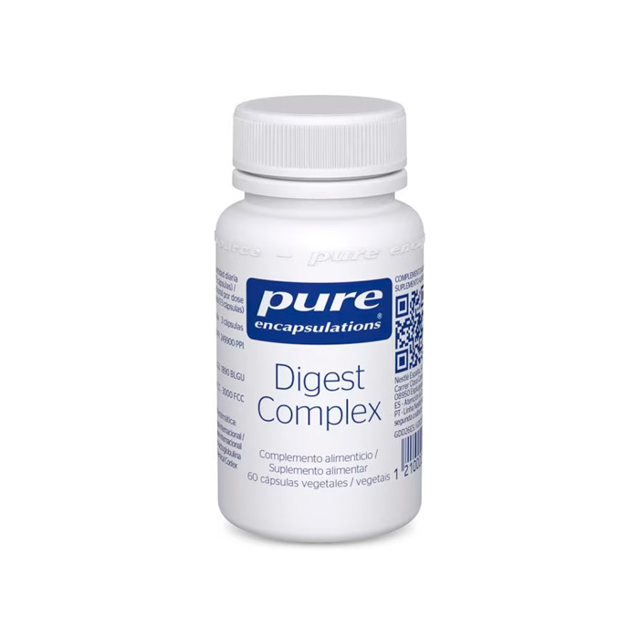 Pure Encapsulations Digest Complex 60 Cápsulas Vegetales