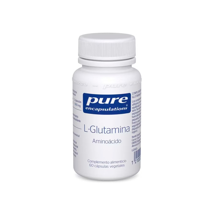 Pure Encapsulations L-glutamina 60 Cápsulas Vegetales
