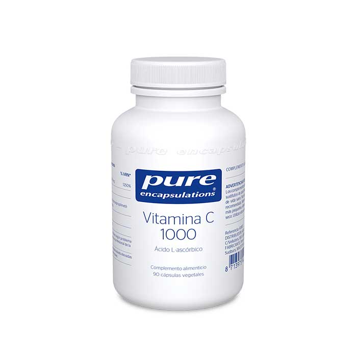 Pure Encapsulations Vitamina C 1000 90 Cápsulas Vegetales