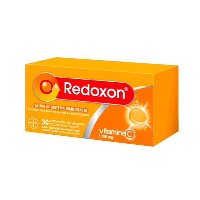 Redoxon Vitamina C Sabor Naranja 30 Comprimidos Efervescentes