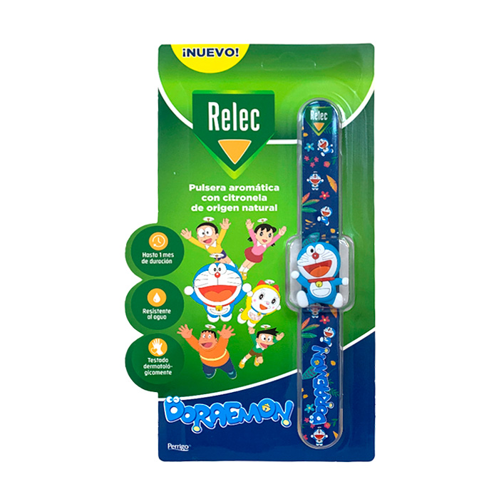 Relec Pulsera Antimosquitos Doraemon