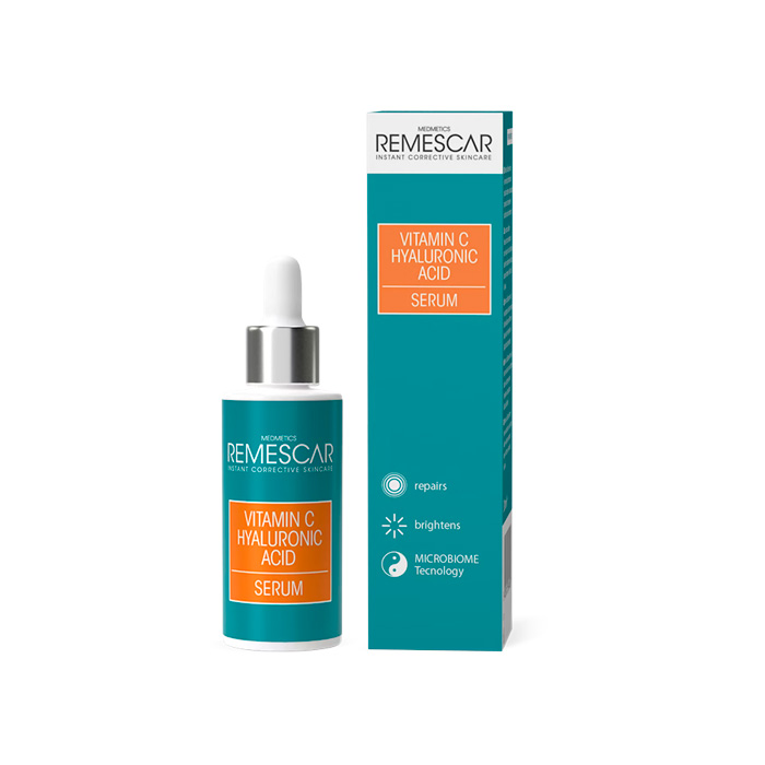 Remescar Vitamina C Ácido Hialurónico Serum Reparador 30ml