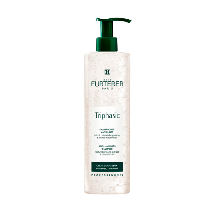 Rene Furterer Triphasic Champú Anticaída con Aceites Esenciales Estimulantes 500ml