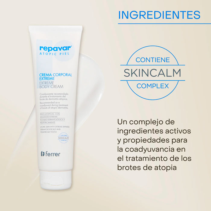 Repavar Atopic Piel Crema Corporal Extreme 150ml