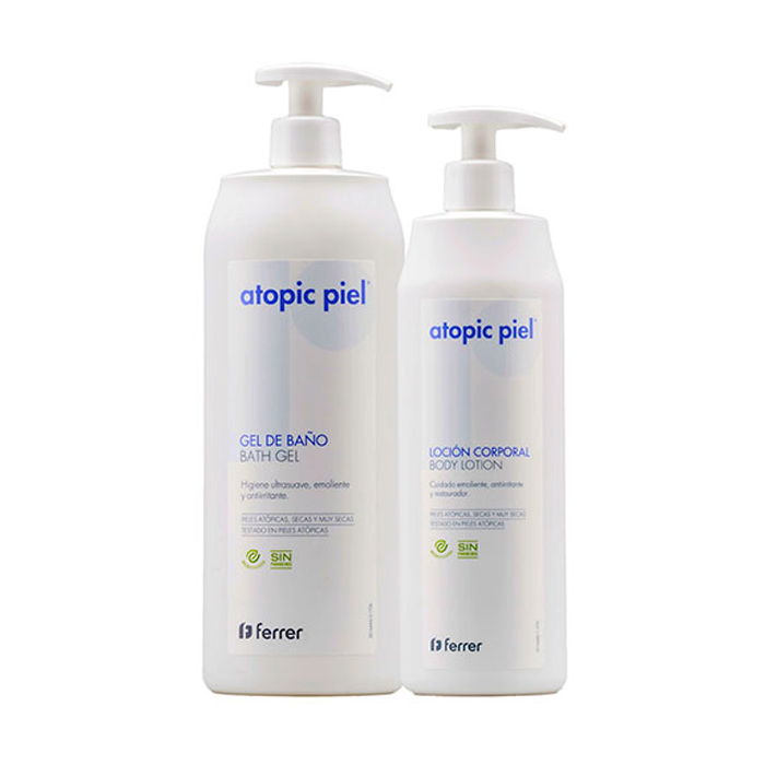 Repavar Atopic Piel Gel de Baño 750ml + Repavar Atopic Piel Loción Corporal 500ml