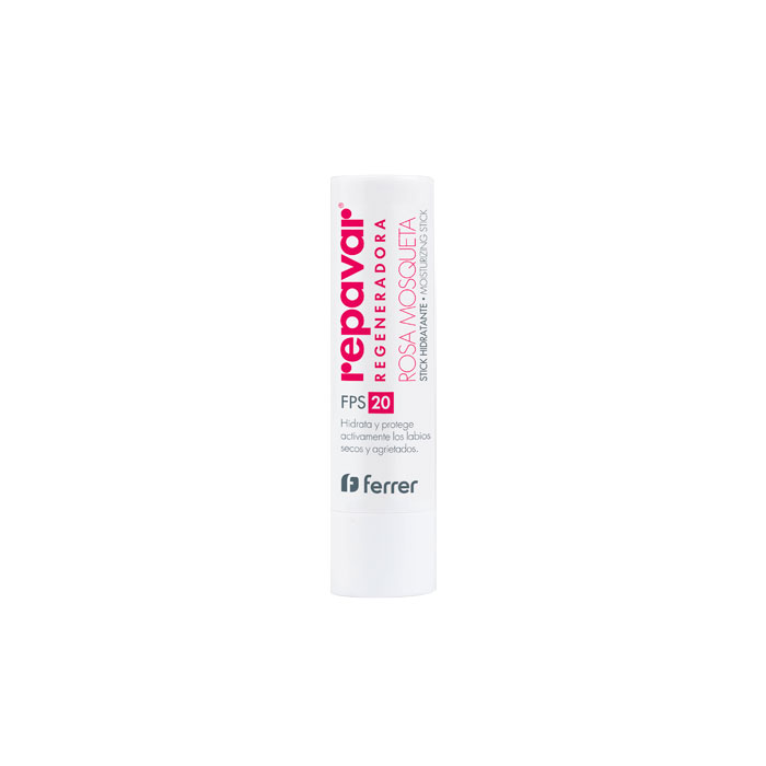 Repavar Stick Labial Rosa Mosqueta Spf20 4g
