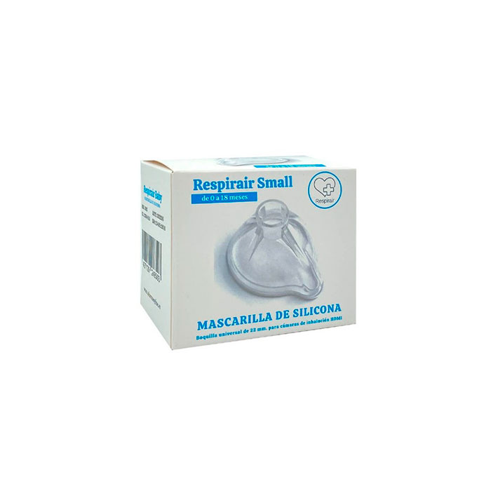 Respirair Small Mascarilla de Silicona 0 a 18 Meses