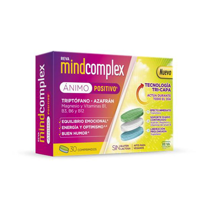 Reva Mindcomplex Ánimo Positivo 30 Comprimidos