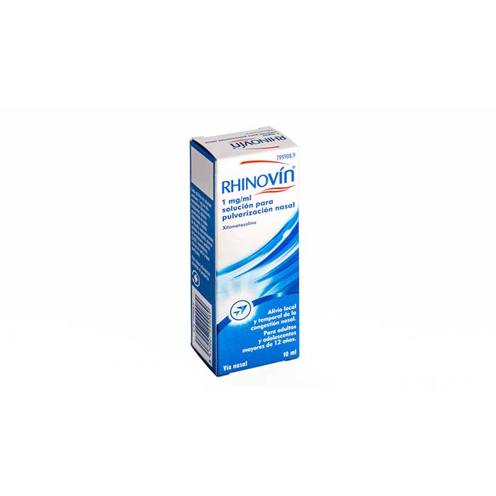 Rhinovin 1mg/ml Solucion Para Pulverizacion Nasal 10ml