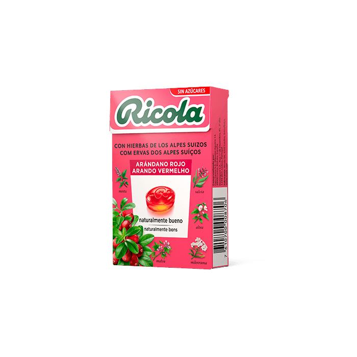 Ricola Caramelos Arándano Rojo 50g