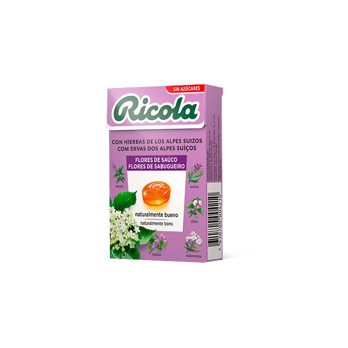 Ricola Caramelos Flores de Saúco 50g